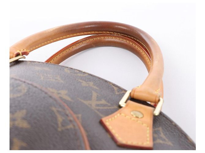 Borsa Louis Vuitton Ellipse PM Monogram Canvas Marrone M51127 - vista 6