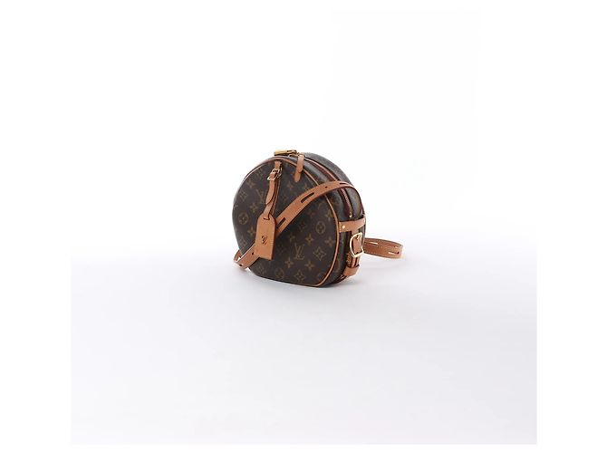 Louis Vuitton Boite Chapeau Souple MM Monogram Leather Umhängetasche Braun M52294 - Ansicht 2