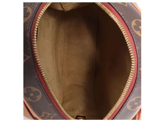 Louis Vuitton Boite Chapeau Souple MM Monogram Leather Umhängetasche Braun M52294 - Ansicht 9
