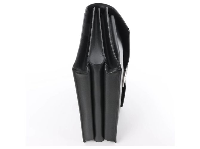 Valigetta Louis Vuitton Robusto in pelle Taige nera Nero - vista 6