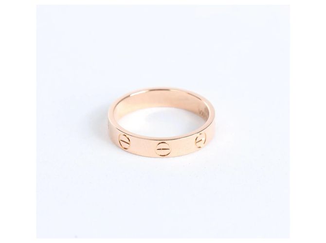 Anello Cartier Mini Love 750(YG) 3.1g 51 VXP819 D'oro - vista 5