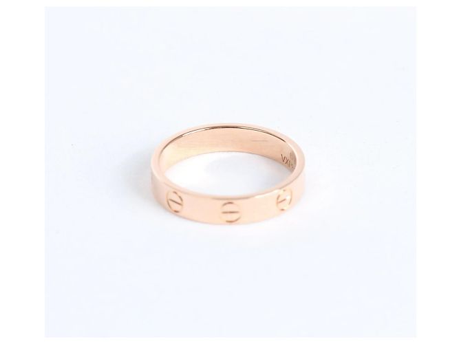 Anello Cartier Mini Love 750(YG) 3.1g 51 VXP819 D'oro - vista 6