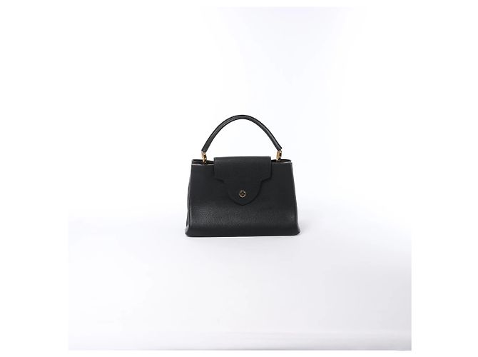 Borsa Louis Vuitton Capucines MM Parnassea in nero M48864 Rosa - vista 16