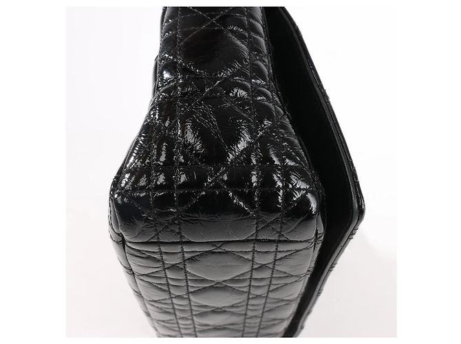 Borsa a tracolla Caro in pelle Dior nera Nero - vista 10