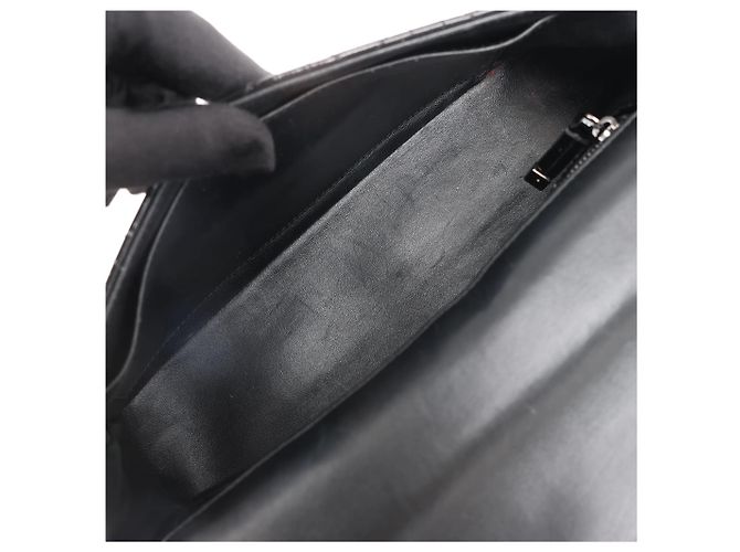 Borsa a tracolla Caro in pelle Dior nera Nero - vista 14