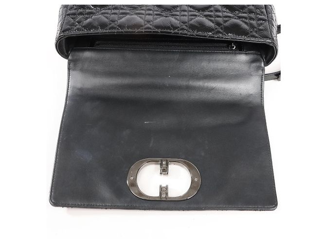 Borsa a tracolla Caro in pelle Dior nera Nero - vista 15
