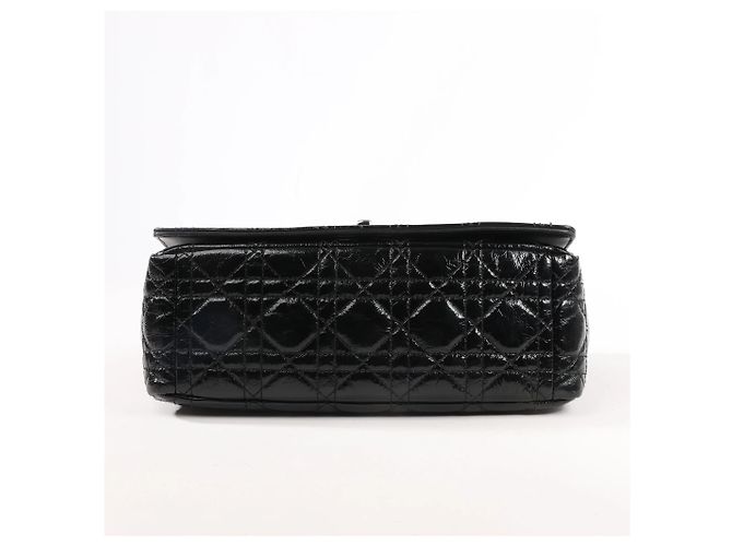 Borsa a tracolla Caro in pelle Dior nera Nero - vista 8
