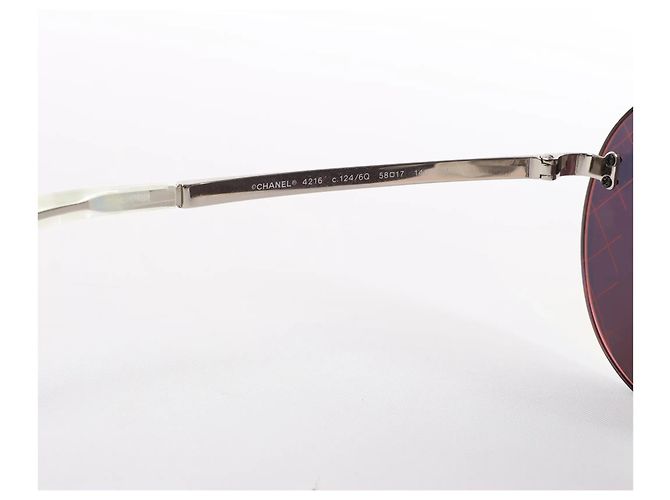 Gafas de Sol Chanel Mirrored en Rojo CH4216 Roja - vista 9