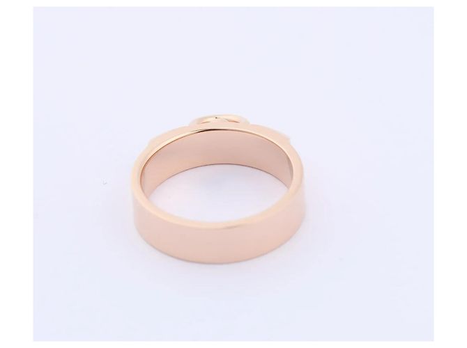 Hermès Hermes Collier de Chien Ring 750(PG) 6.5g 50 21AK270306 Golden - Ansicht 10