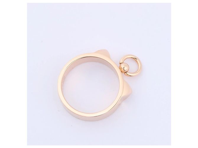 Hermès Hermes Collier de Chien Ring 750(PG) 6.5g 50 21AK270306 Golden - Ansicht 14