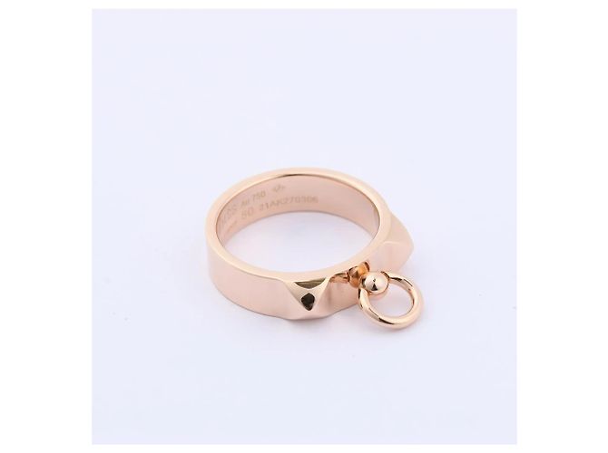 Hermès Hermes Collier de Chien Ring 750(PG) 6.5g 50 21AK270306 Golden - Ansicht 5
