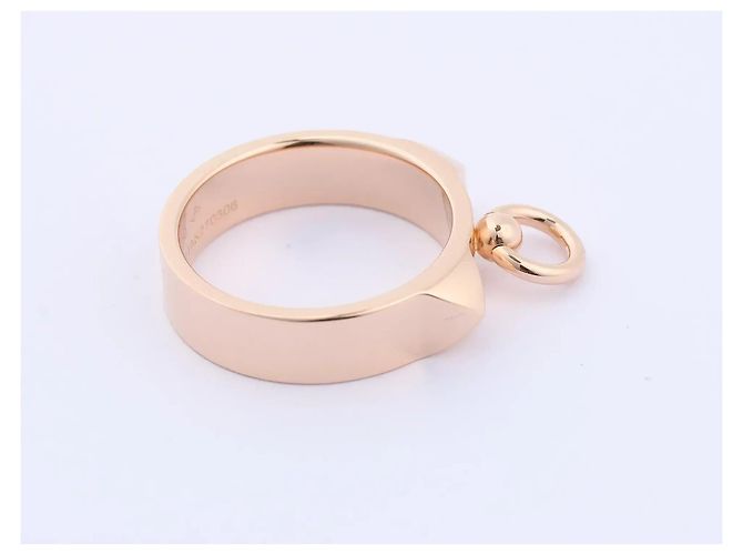 Hermès Hermes Collier de Chien Ring 750(PG) 6.5g 50 21AK270306 Golden - Ansicht 7