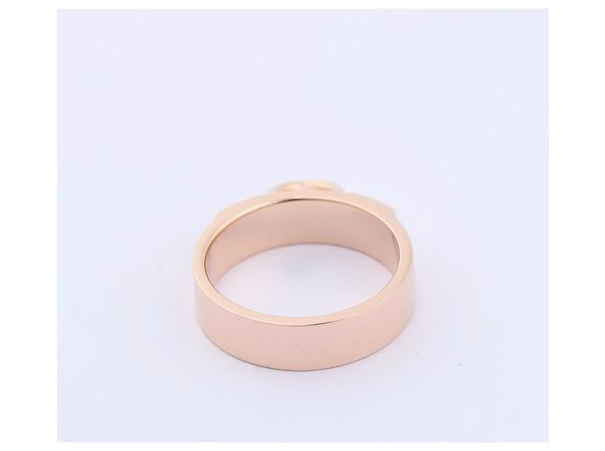 Hermès Hermes Collier de Chien Ring 750(PG) 6.5g 50 21AK270306 Golden - Ansicht 9