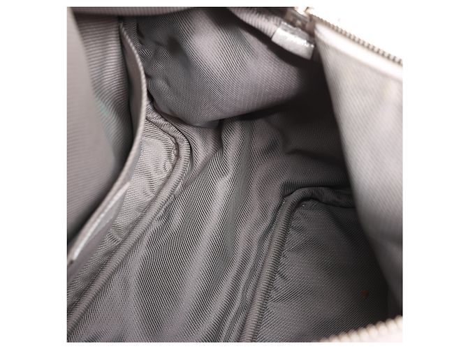 Borsa a tracolla Louis Vuitton Comete Limited Edition Monogram in Argento Scintillante Grigio - vista 18