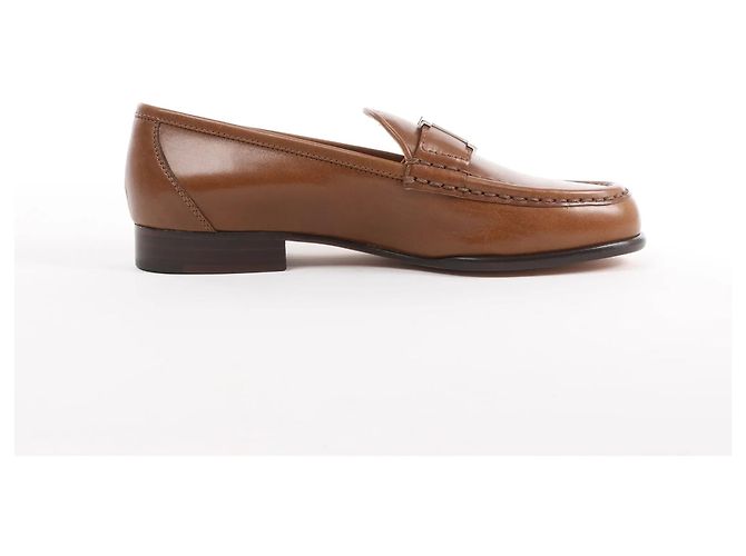 Hermès Mocassino in pelle HERMES Constance, Marrone, Taglia 36 EU - vista 3