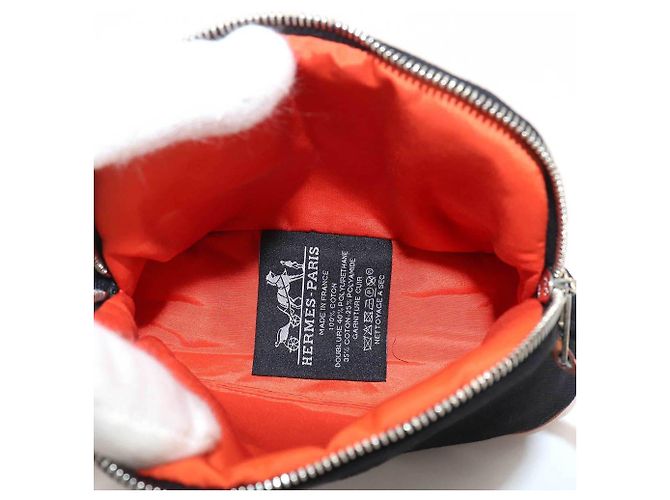Hermès Bolide Handtasche Pouch Mini Schwarz - Ansicht 6