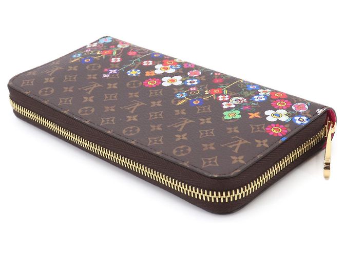 Louis Vuitton LV x Takashi Murakami Zippy Long Wallet Multicolore Monogramma - vista 5