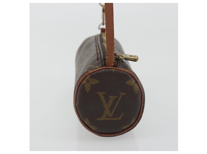 Louis Vuitton Papillon Pochette Monogram Canvas Mini Marrom - vista 4