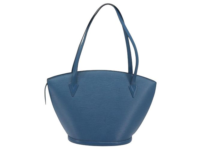 Louis Vuitton Saint Jacques Epi GM Blu - vista 2