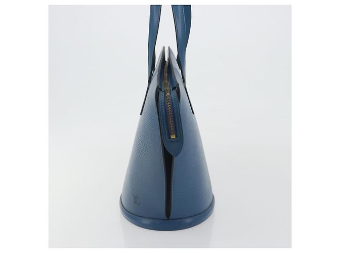 Louis Vuitton Saint Jacques Epi GM Blu - vista 4