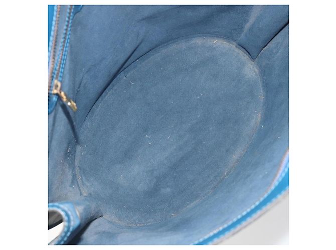 Louis Vuitton Saint Jacques Epi GM Blu - vista 5