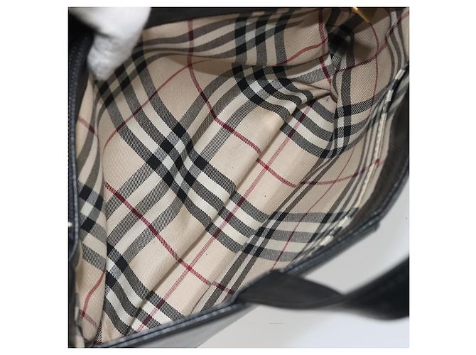 Burberry Pelle Vintage Nero - vista 5