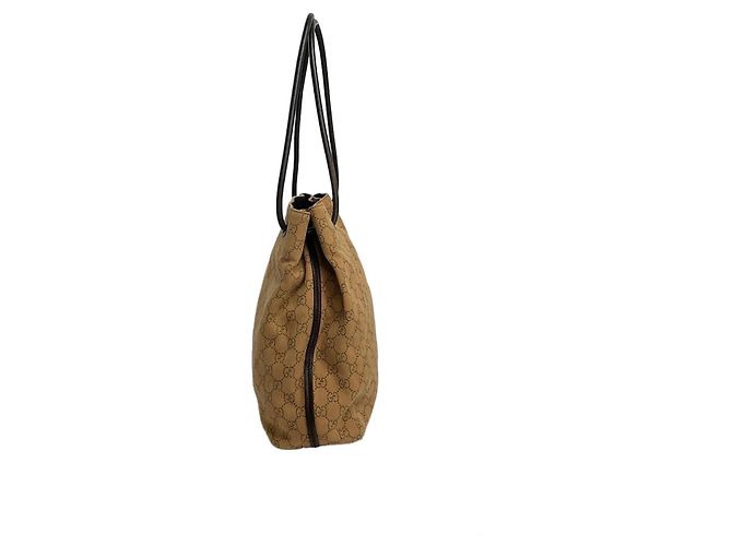 Borsa a tracolla Gucci Monogramma GG in tessuto e pelle - vista 2