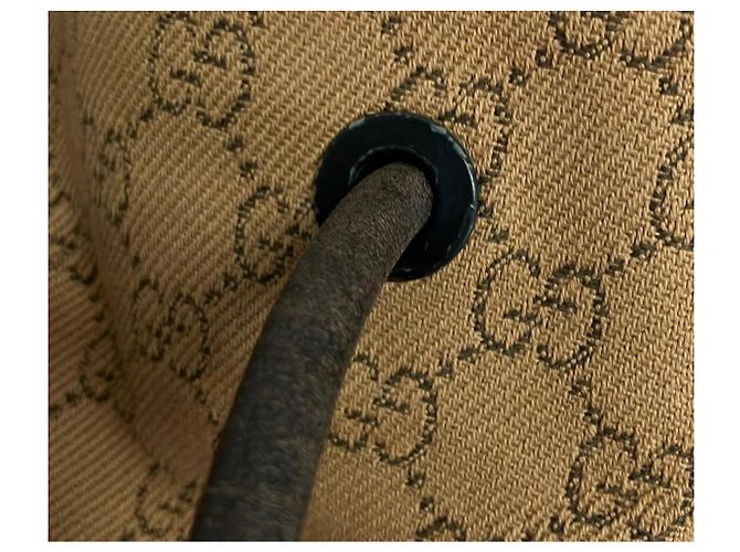 Borsa a tracolla Gucci Monogramma GG in tessuto e pelle - vista 6