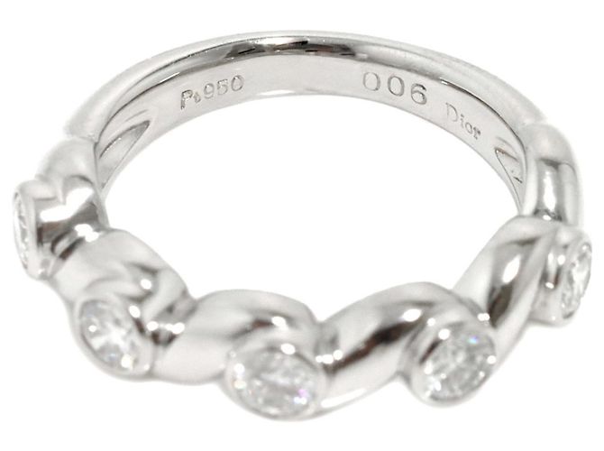 Christian Dior Platinum Diamond Ring - Ansicht 3