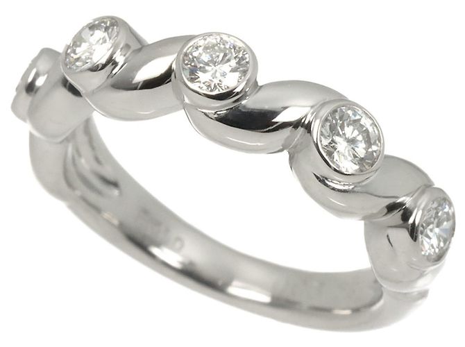 Christian Dior Platinum Diamond Ring - Ansicht 4