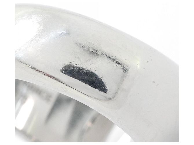 Ring Hermès Anello Carousel Hermes Nero Argento - vista 8