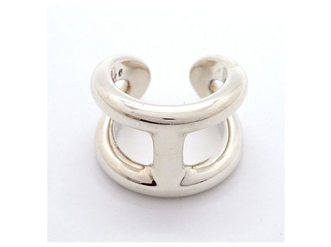 Ring Anillo Hermès Osmos GM Plata - vista 3