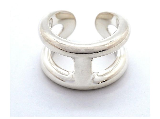 Ring Anillo Hermès Osmos PM Plata - vista 3