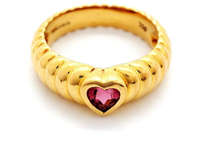 Tiffany & Co. Gerippter Friendship-Ring aus 18K Gelbgold - Ansicht 3