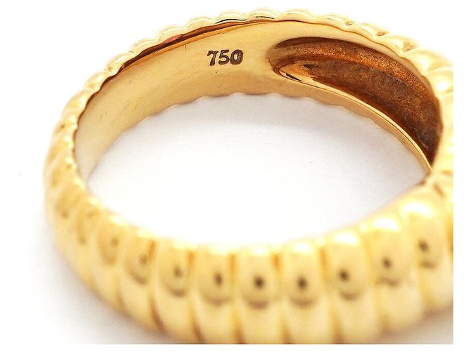 Tiffany & Co. Gerippter Friendship-Ring aus 18K Gelbgold - Ansicht 5