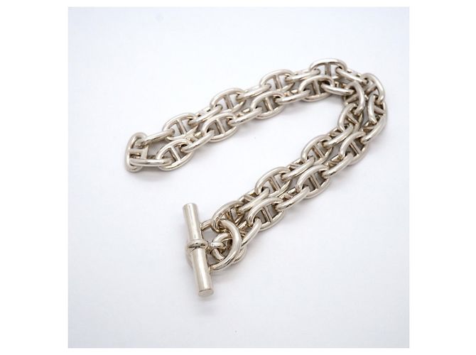Hermès Collana Chaine d'Ancre Hermes MM - vista 3
