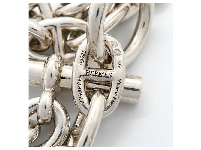 Hermès Collana Chaine d'Ancre Hermes MM - vista 5