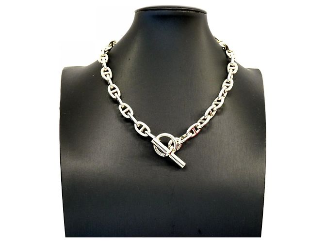 Hermès Collana Chaine d'Ancre Hermes MM - vista 6