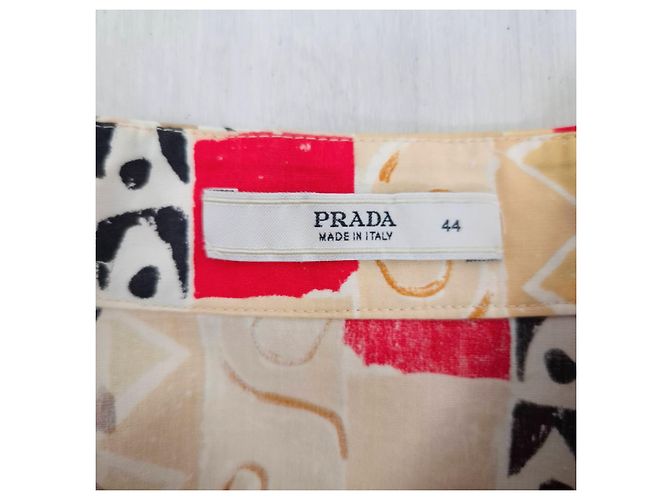 Camisa Prada ss 2004 estampado Venezia Multicolor - vista 3