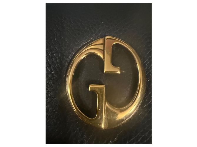 Bolso Bandolera Pequeño Gucci 1973 en Cuero Negro - vista 4