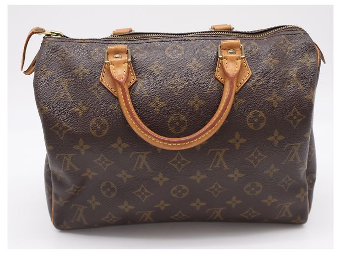 Louis Vuitton Speedy Monogram Canvas 30 Marrone - vista 2