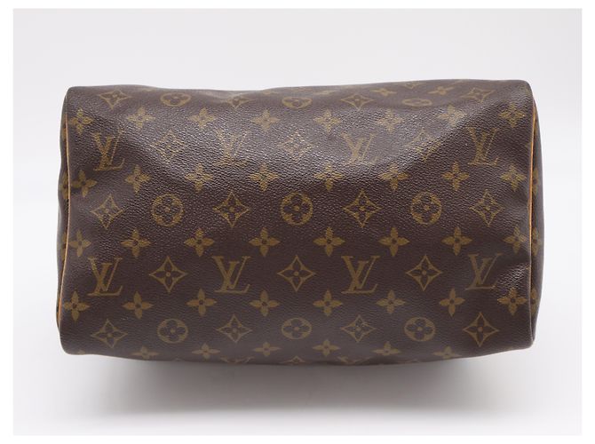 Louis Vuitton Speedy Monogram Canvas 30 Marrone - vista 3