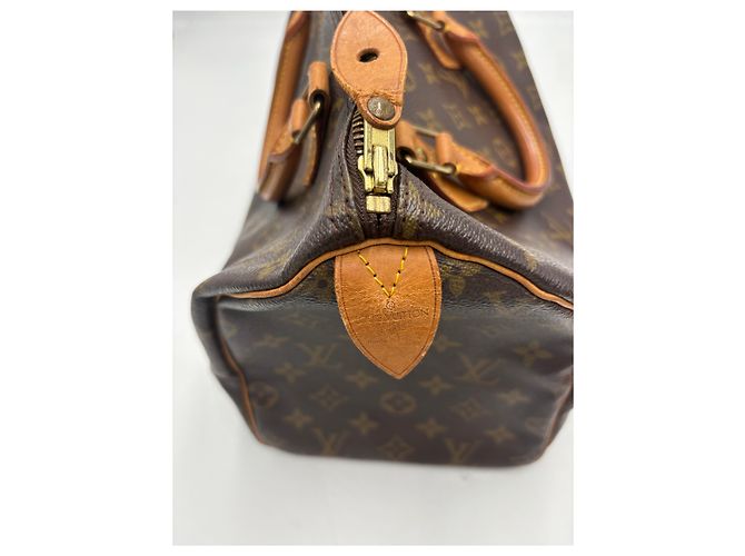 Louis Vuitton Speedy Monogram Canvas 30 Marrone - vista 7
