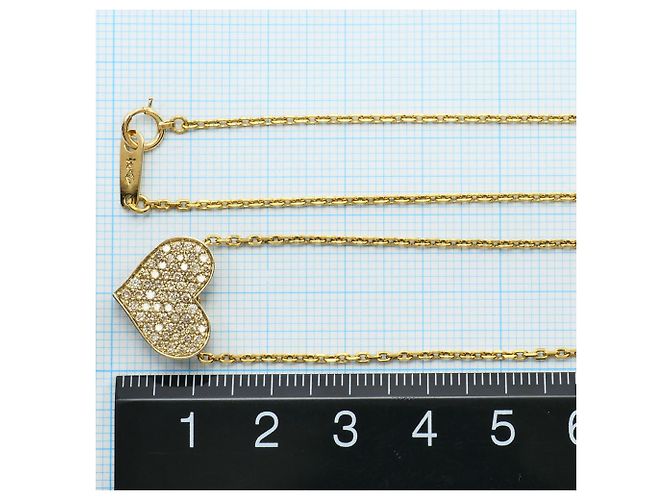 Autre Marque Collana in oro giallo 18K con diamante marrone D'oro - vista 5