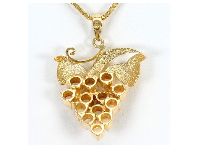 Autre Marque Colar de ouro amarelo 18K com opala Dourado - vista 4