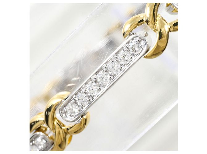 Autre Marque Elegante bracciale con charm in oro 18K con diamanti D'oro - vista 2