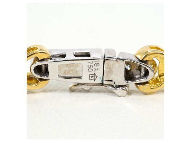 Autre Marque Elegante bracciale con charm in oro 18K con diamanti D'oro - vista 4