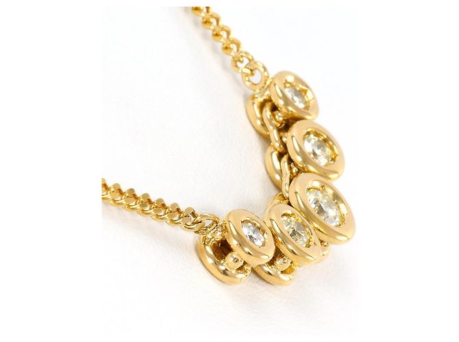Autre Marque Collana in oro giallo 18K con diamante D'oro - vista 2