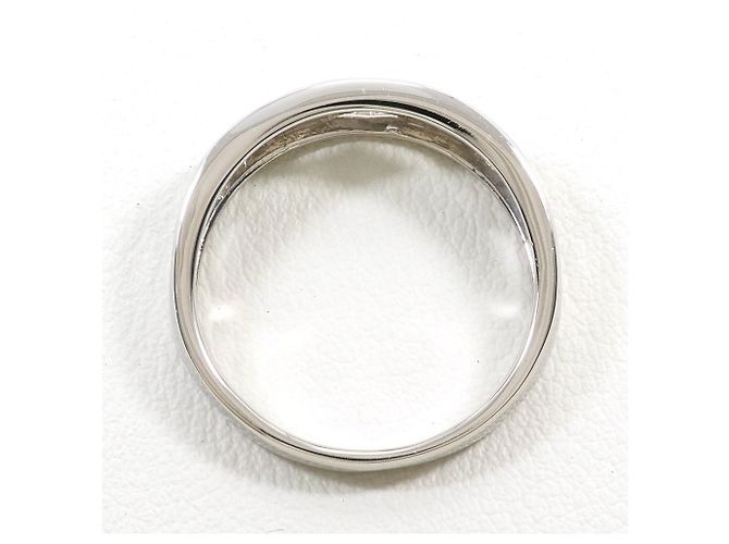 Autre Marque PT900 Platinring mit Diamant - vista 3