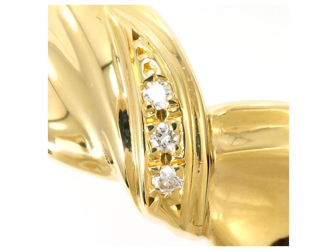 Autre Marque 18K Gelbgold Diamantring Golden - Ansicht 2